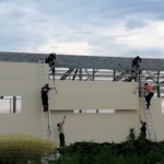 лстк ангар из сендвич панелей