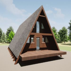 шалаш a-frame